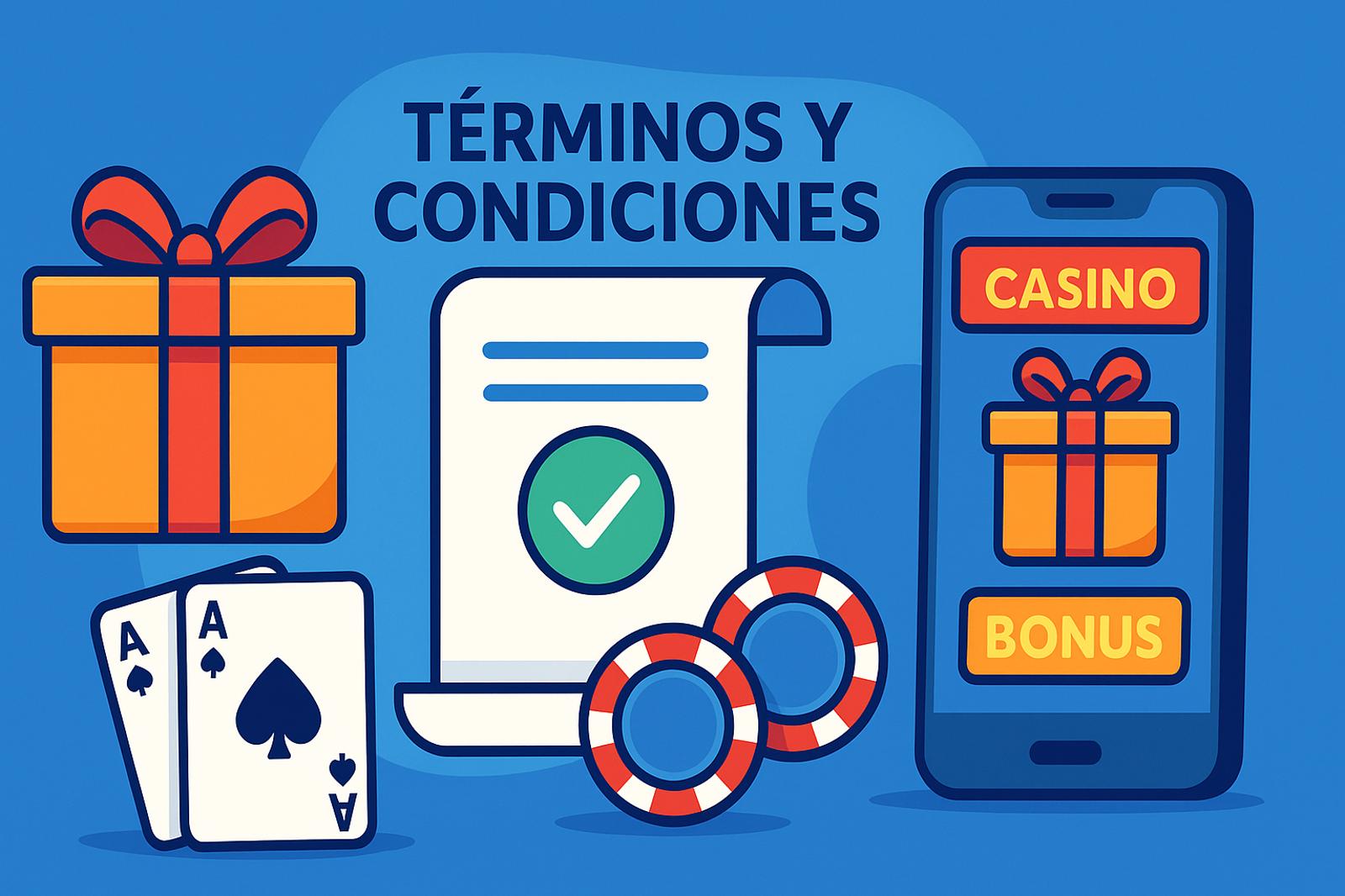 Guía para entender los términos y condiciones de los bonos de casino