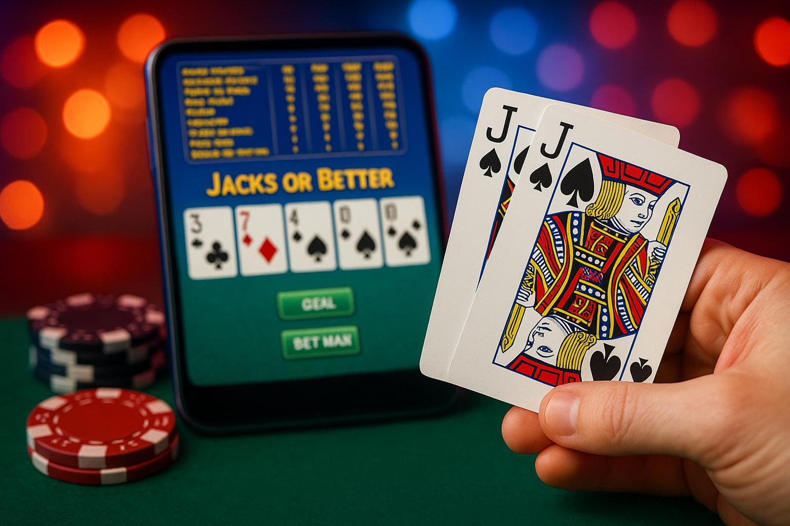 Video póker online: estrategia básica Jacks or Better + gestión de banca