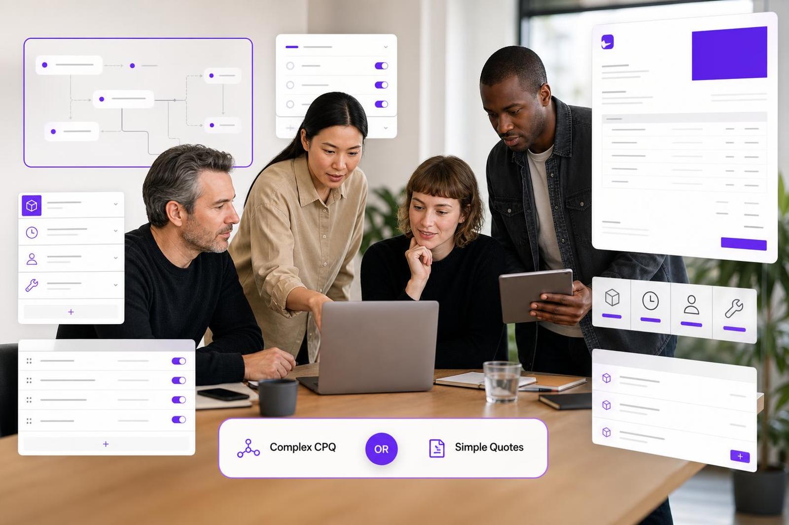 CPQ vs Quote Software: Which Does Your Small Service Business Actually Need?