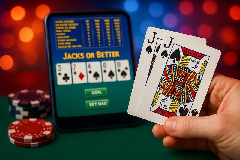 Video póker online: estrategia básica Jacks or Better + gestión de banca