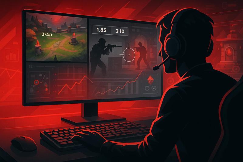 Guía de apuestas en eSports (LoL, CS:GO, Dota 2): mercados, métricas y fuentes