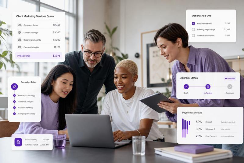 Marketing Services Quote Template: Line Items, Packages, and Terms That Prevent Scope Creep