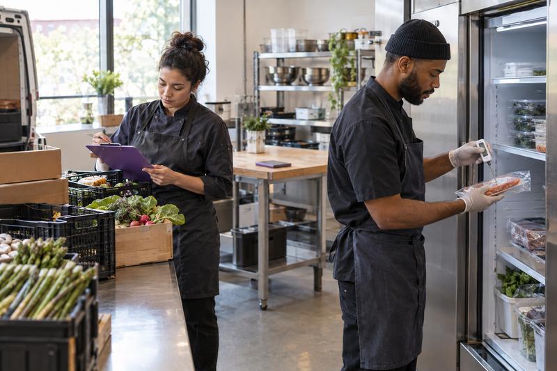 A Practical Food Delivery Receiving Routine: Check, Record, Store